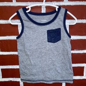 George | gray tank with pocket | size 2T